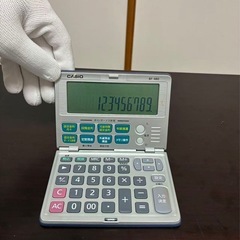 金融電卓　CASIOの画像