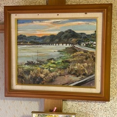 値段は要相談。油絵額縁の画像