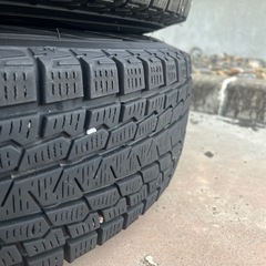 ジムニー向け スタッドレスタイヤ＋ホイール 175/80R16の画像