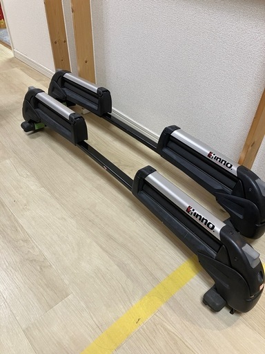 ルーフキャリア　ホンダヴェゼル　スノボ　スキー