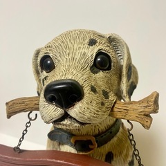 セトクラフト・レトロ　犬 ビーグル 玄関置物 子犬の画像