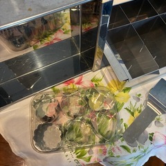 🌹デザート寒天流し器　大中小3個セット➕クッキー型6個🌹の画像