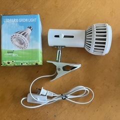 植物育成ライト　クリップソケット付き
  の画像