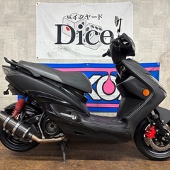 ★即乗りOK！　ヤマハ　シグナスX SR　3型　セル1発　実働車　ヘッドライトLED　国内モデル　SE44J型　小型　バイクの画像
