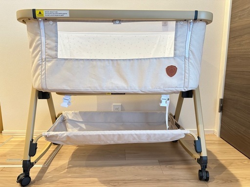 hzdmjベビーベッドベージュ