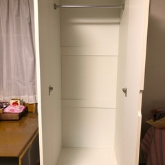クローゼット 衣類収納の画像