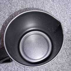 数回使用の温度計付き天ぷら鍋　＆　オイルポットのセットの画像