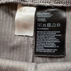 H&Mレギンス80amの画像