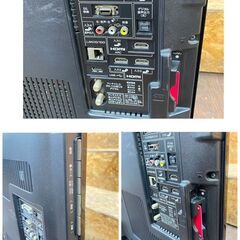 ジ426/ SHARP シャープ AQUOS アクオス LC-32V5 32型 2011年製 液晶テレビ リモコン B-CASカード付きの画像