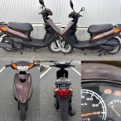 ⭐️ジョグ低燃費FI❗️60km/h確認済み^_^⭐️バッテリー・タイヤ・シート新品⭐️外装カウル一式交換済み^_^50cc原付スクーター⭐️の画像