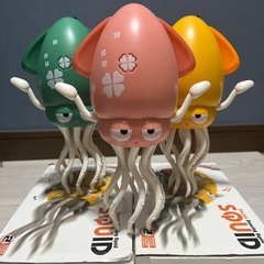 SNSで話題ののタコのおもちゃセット！の画像