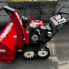 ホンダ 除雪機8馬力　HS870 整備済の画像