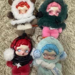 ラブブ ラフフ ぬいぐるみキーホルダーの画像