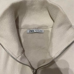ZARAハーフジップセーターの画像