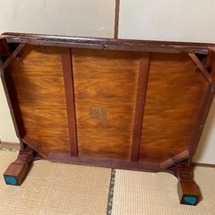 座卓　天然木突板の画像