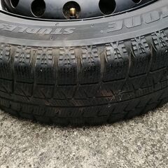配達可能 スタッドレスタイヤ　155/65R13 ホイールセット　13インチ　4本　冬タイヤの画像
