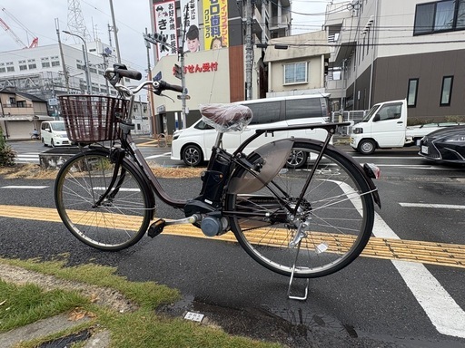中古 Panasonic電動アシスト自転車　8.9Ah3点灯　大阪