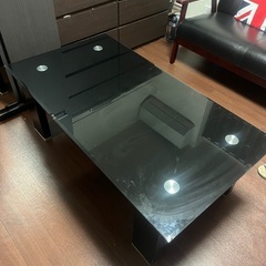 最終値下げ‼️【おしゃれ】ガラスローテーブル　の画像