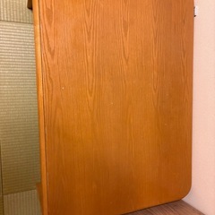 ローテーブル+シングルマットレスの画像