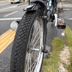 中古20インチ Panasonic電動アシスト自転車　8Ah 大阪の画像