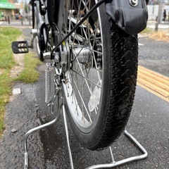 中古20インチ Panasonic電動アシスト自転車　8Ah 大阪の画像