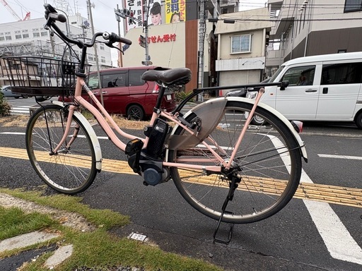中古 Panasonic電動アシスト自転車　12Ah4点灯　大阪