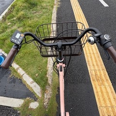 中古 Panasonic電動アシスト自転車　12Ah4点灯　大阪の画像