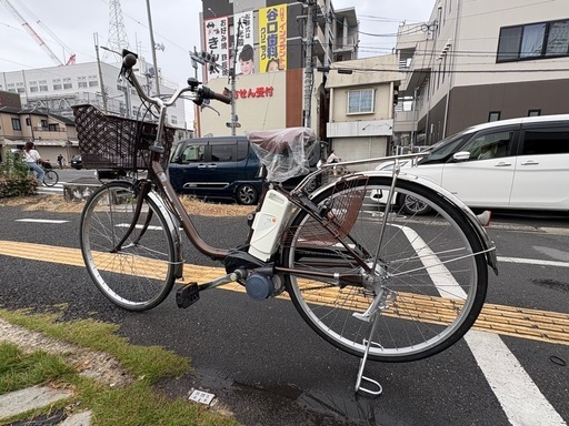 中古 Panasonic電動アシスト自転車　8.9Ah3点灯　大阪