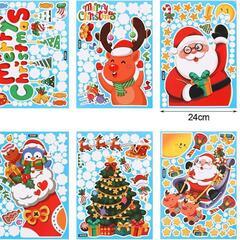 クリスマス ステッカー 飾りXmas 245pcs 24×34.5CM 6セットの画像