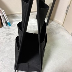 キングジム 収納用品 ツールスタンド フロア たためて運べる 黒 KSP001F-BKの画像