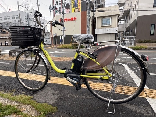 中古 Panasonic電動アシスト自転車　12Ah 大阪