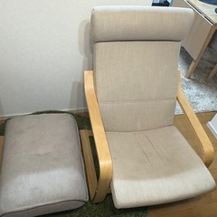 IKEA ポエング2個　オッドマン1個の画像