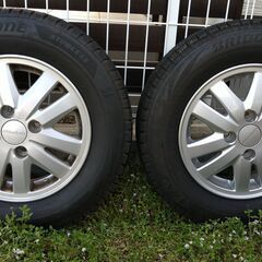 ブリジストンVRX2 145/80R13 ホンダモデューロアルミの画像