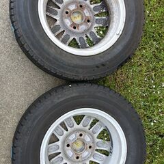 ブリジストンVRX2 145/80R13 ホンダモデューロアルミの画像