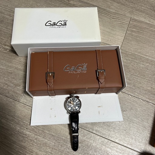 GAGA MILANO 手巻き式腕時計48mm