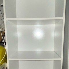 カラーボックス 4点セット 白 ホワイト 収納家具 本棚 収納用品 収納ケースの画像