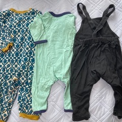 ロンパース80 サイズ　3点セットの画像