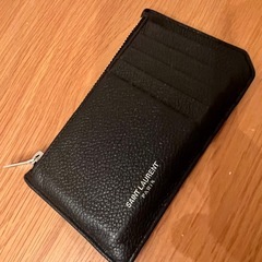 Saint Laurent サンローラン カードケース レザー ブラックの画像