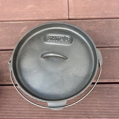 バーベキュー用鍋の画像