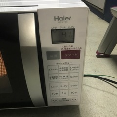 2018年製海尓電子レンジの画像