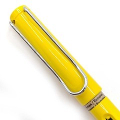 【未使用】LAMY ラミー サファリ 万年筆 F safari イエロー L18Fの画像