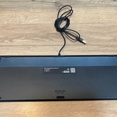 エレコム 有線 スリム キーボード  TK-FCP097 ELECOMの画像