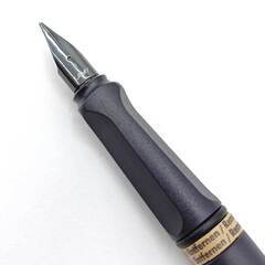 【未使用】LAMY ラミー サファリ 万年筆 F safari steel black LE2Fの画像