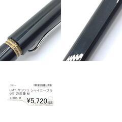 【未使用】LAMY ラミー サファリ 万年筆 M safari シャイニーブラック L19BKMの画像