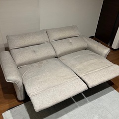 ニトリ　電動ソファー　3人掛け　の画像