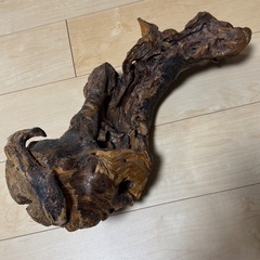 流木　木の置物　オブジェの画像