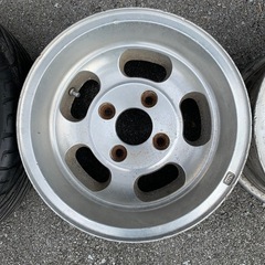 エンケイ　デッシュ13インチアルミホイール　ち中古の画像