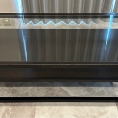 ガラスセンターテーブル(time & style)の画像