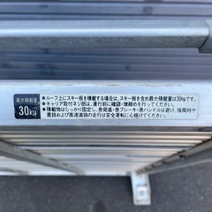 ルーフキャリア ランドクルーザー用 幅116×奥行100×高さ24cm 現状品の画像
