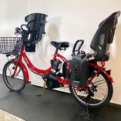 1年保証 送料無料　ヤマハ　パスバビー　20インチ　3人乗り　電動アシスト自転車　g115の画像